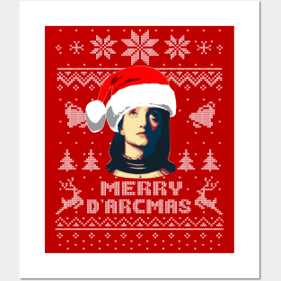 Jeanne Darc Merry Arcmas Posters and Art